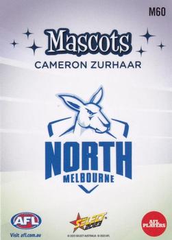 2023 Select AFL Footy Stars - Mascots #M60 Cameron Zurhaar Back
